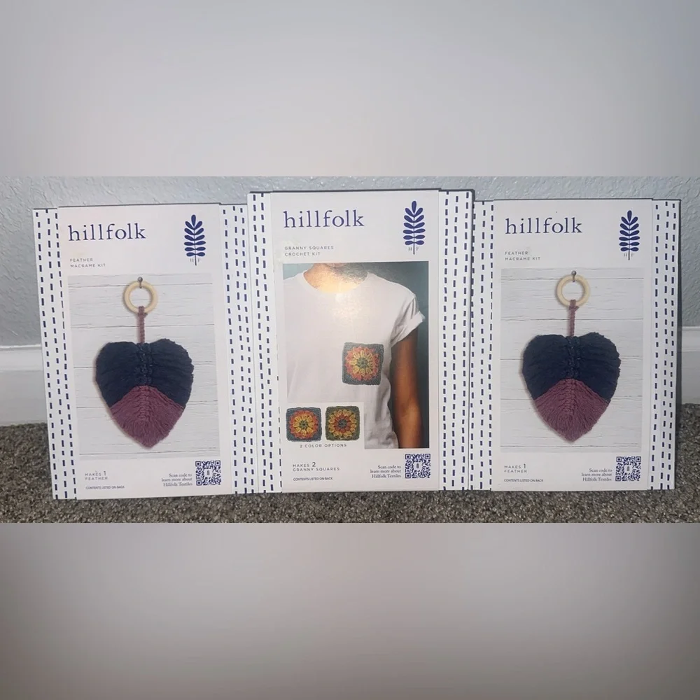 Hillfolk Crochet Kits